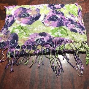 Floral Scarf